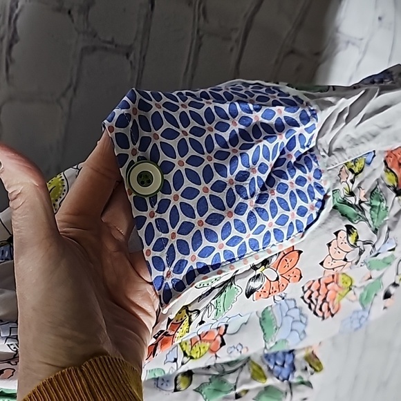 Matilda Jane sz 12 gray floral dress K48 - Picture 2 of 6